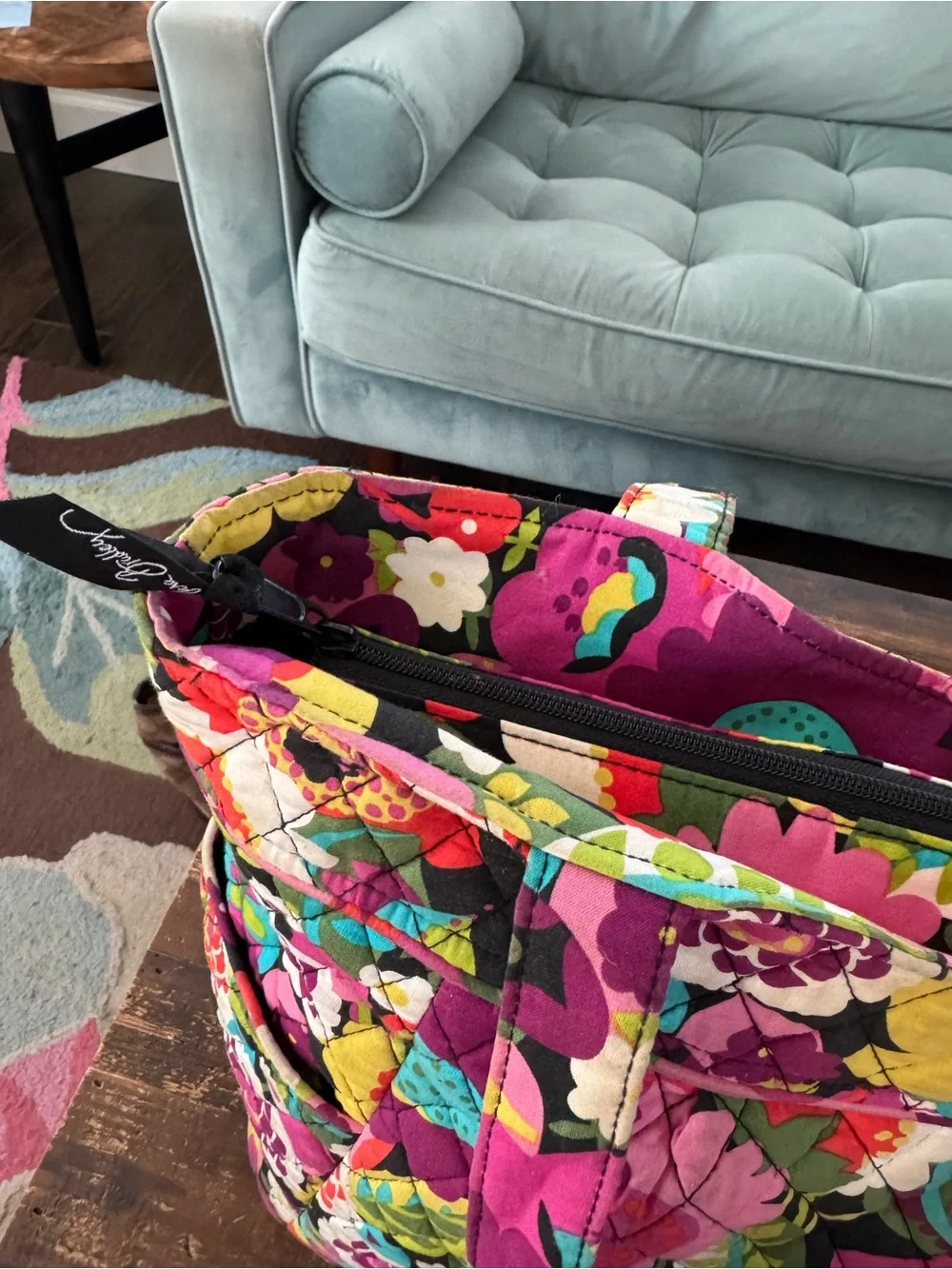Vera Bradley Va Va Bloom Large Tote